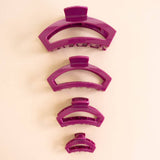 Open Mulberry Tiny Hair Clip