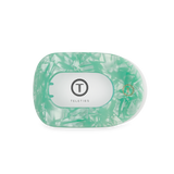 Teleties Flat Round Hair Clip | Medium | Spring Splash