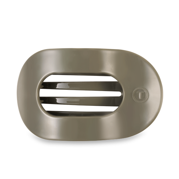 Teleties Flat Round Hair Clip | Large | Sage It Ain't So