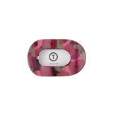 Garden Glam Small Flat Round Hair Clip