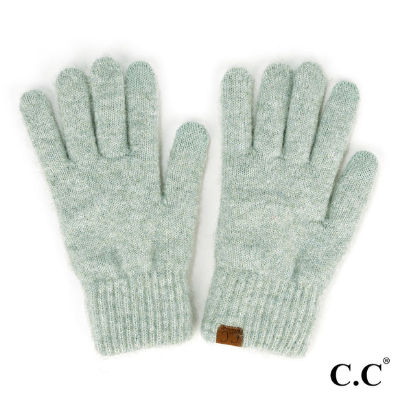 Heather Mint CC Gloves