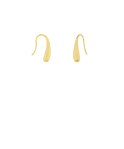 Simple Gold Rain Drop Earrings