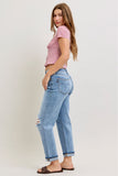 Mariah Mid Rise Boyfriend Judy Blue Denim
