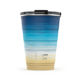 Ombre Insulated Stackable Tumbler16 oz  - Sand Castle