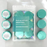 Eucalyptus Menthol Shower Steamers 6 Pack - Made in USA: Normal strength