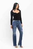 Elise Distressed Boot Cut Judy Blue Denim