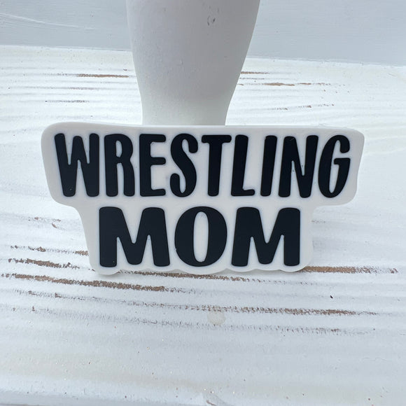 Wrestling Mom Bogg Bag Charm