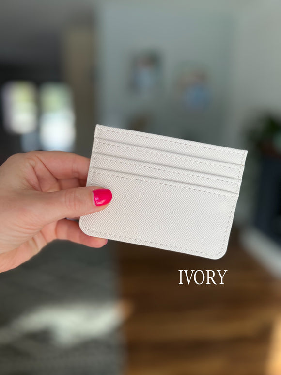 Ivory Card Wallet
