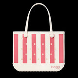 Bogg Bag in Coral Stripe