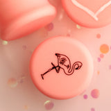 Pink Flamingo Wine Topper