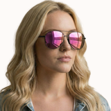 Ace Sunglasses in Hot Pink