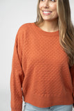 Gianna Pullover Sweater in Pumpkin