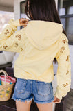 Ampersand Hoodie - Love Story - Butter Yellow
