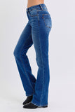Harley Mid Rise Thermal Bootcut Judy Blue Denim