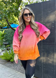 Ombre Pink - Luxe Essential Corded Crew