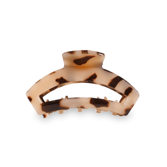 Open Blonde Tortoise Teleties Tiny Hair Clip