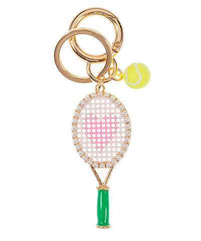 Tennis Keychain