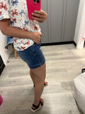 Hey Girl Hey High Rise Side Slit Shorts