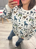 Woodland Wildlife Cozy Pullover