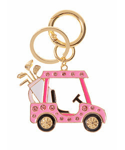 Golf Keychain in Pink