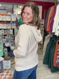 The Hoodie Sweater in Oatmeal