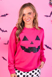 Jack O’ Lantern Pullover in Pink