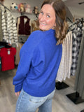 Ultra Soft Sweater in Cobalt