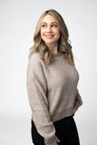 Josie Cozy Sweater in Mocha