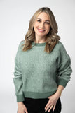 Josie Cozy Sweater in Sage