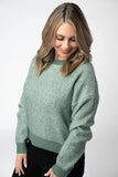 Josie Cozy Sweater in Sage