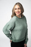 Josie Cozy Sweater in Sage