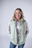 Remy Vest in Sage Green