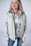 Remy Vest in Sage Green