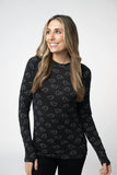 Blair Long Sleeve in Midnight Ghost