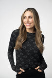 Blair Long Sleeve in Midnight Ghost