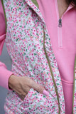 Pink Floral Vest