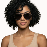 Earhart Aviator NO SNAG Sunglasses in Grey