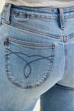 Harley Mid Rise Straight Leg Judy Blue Denim