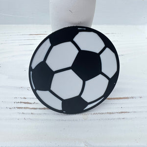 Soccer Ball Bogg Bag Charm