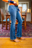 Harley Mid Rise Thermal Bootcut Judy Blue Denim