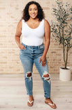 Melodie Distressed Boyfriend Judy Blue Denim