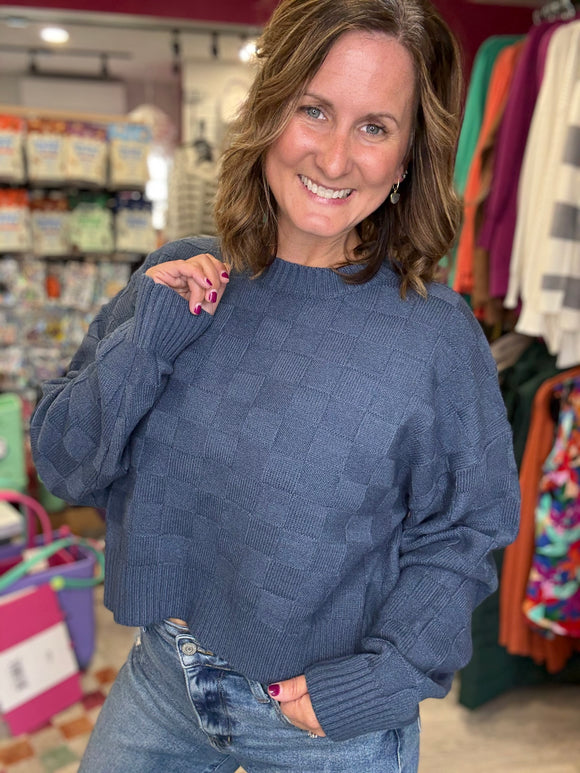 Classic Sweater in Navy