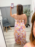 Tie Dye Sunset Maxi Dress