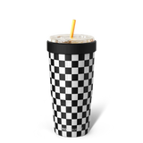 To-Go Buddy in Black & White Checkered