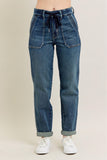 Hillary High Waist Vintage Wash Jogger