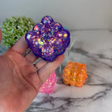 Glitter Bumpy Cube Sugar Squish