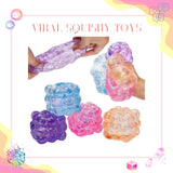Glitter Bumpy Cube Sugar Squish