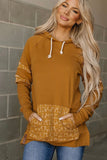 Ampersand Sideslit Hoodie - Made For You- Maple