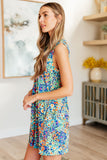 Lizzy Tank Dress in Mixed Spring Floral
