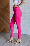 Magic Skinny 28" Pants in Hot Pink